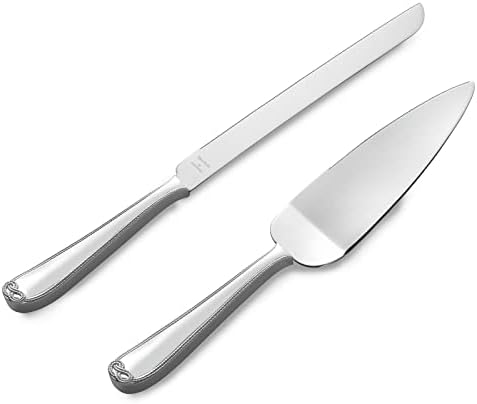 Wedgwood Vera Wang Infinity Cake Knife & Server Set Wedgwood