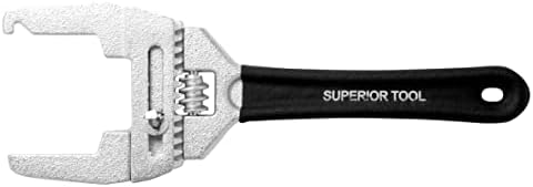 Superior Tool 3840 Adjustable Combination Wrench, One Size, Multi Superior Tool