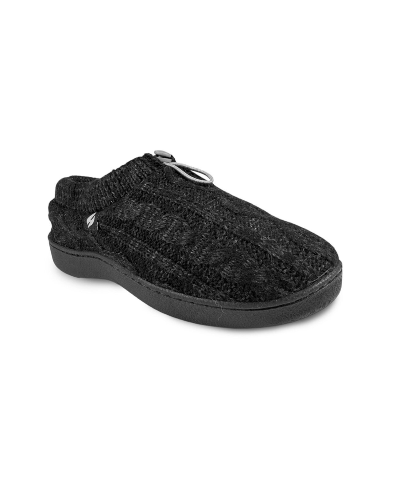 Women's Ava Cable Knit Drawstring Slippers Heat Holders