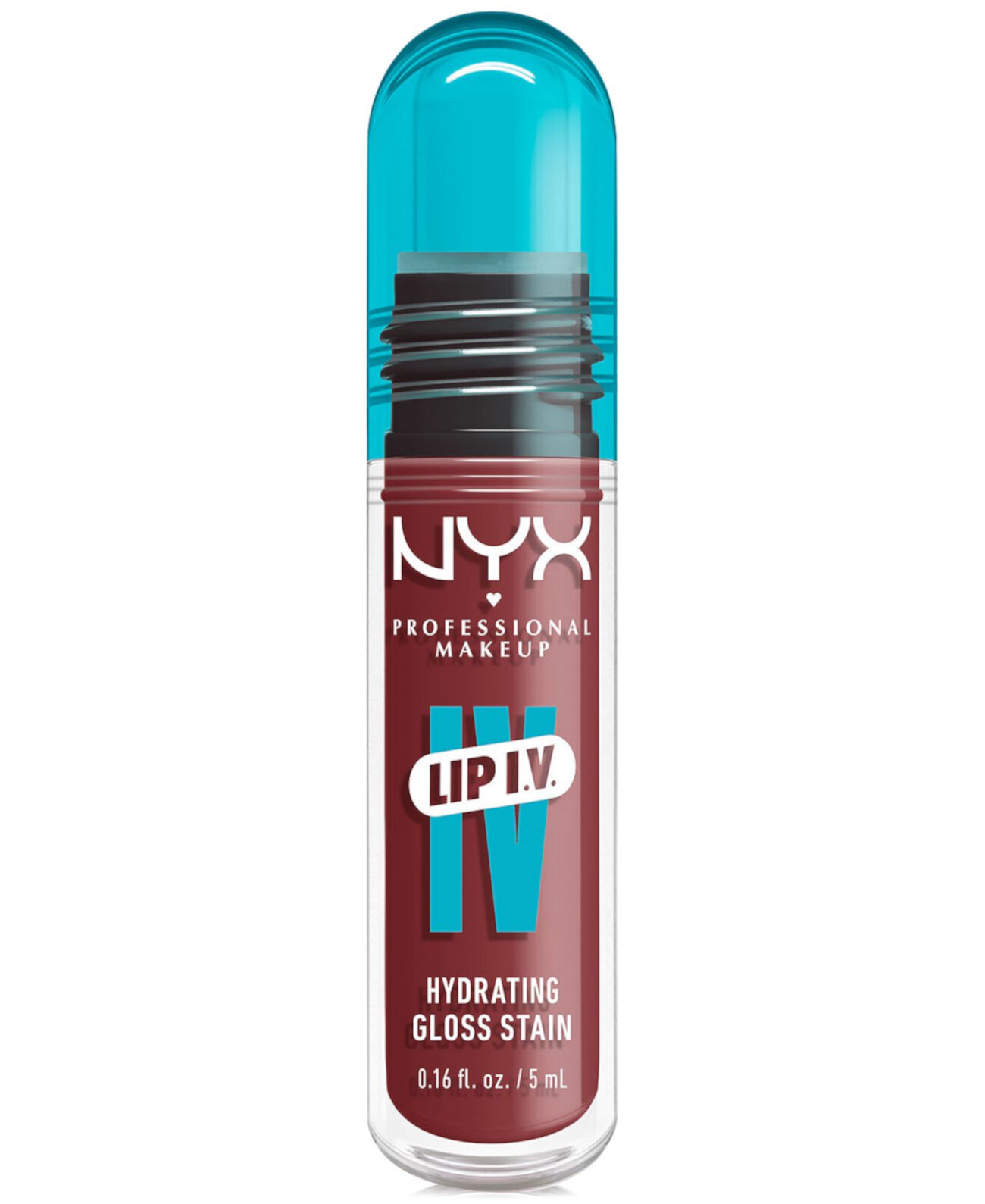 Гидратирующий глянец для губ Lip IV с эффектом окрашивания, 16 оттенков Nyx