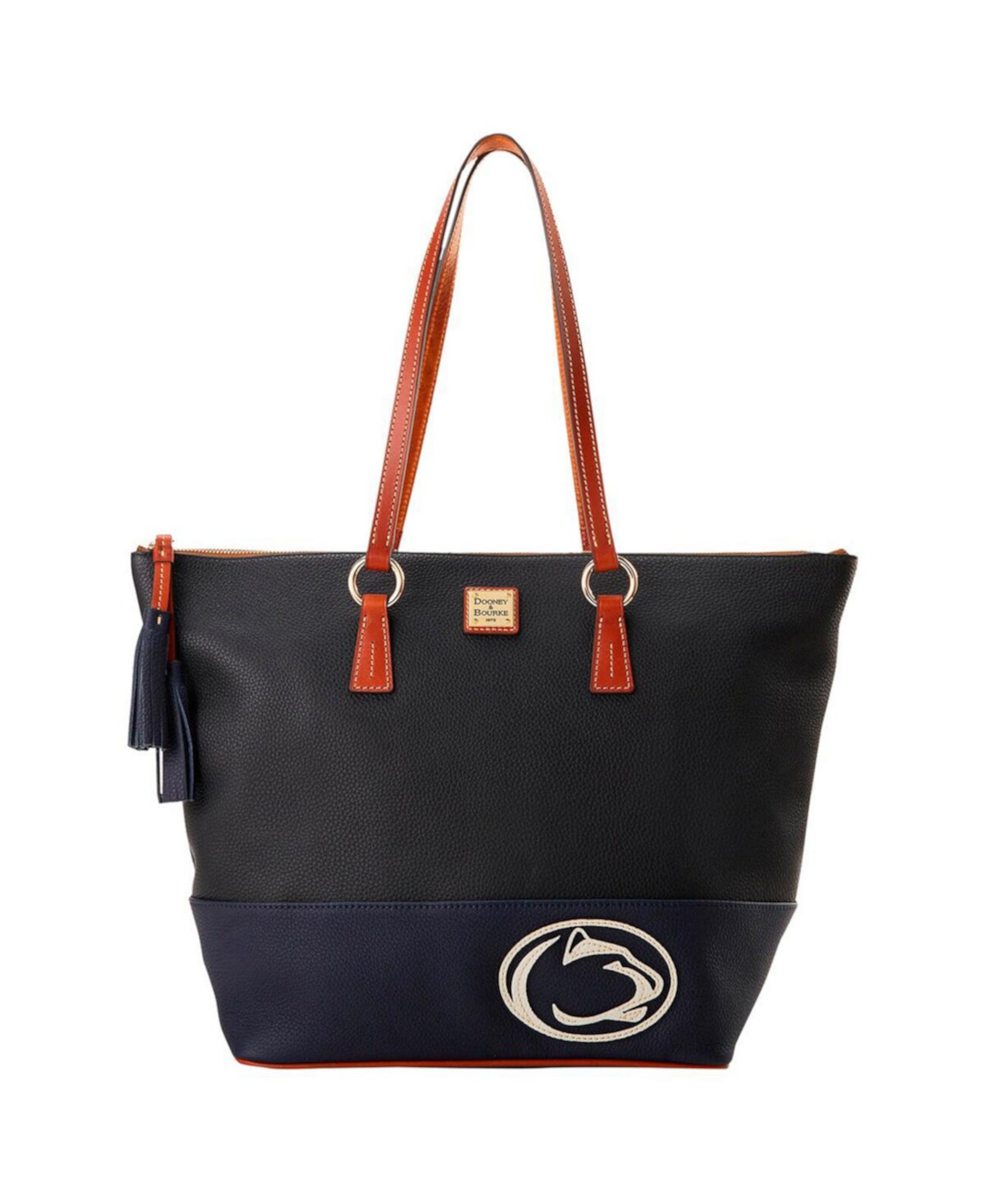 Сумка-тоут Penn State Nittany Lions с карманами и кожаной отделкой Dooney & Bourke