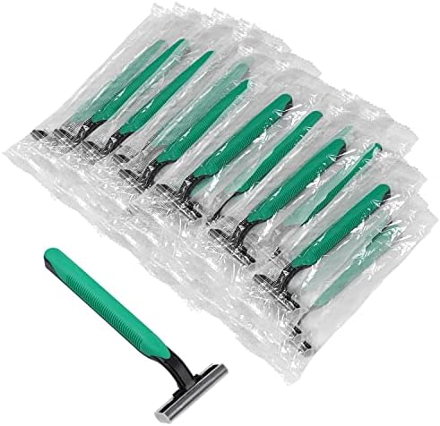 Disposable Razors in Bulk,Razors individually wrapped bulk,Twin Blade Razors with Clear Safety Cap, Razors For Homeless, Hotel,Air Bnb,Shelter/Homeless/Travel (30PCS) Fafortune