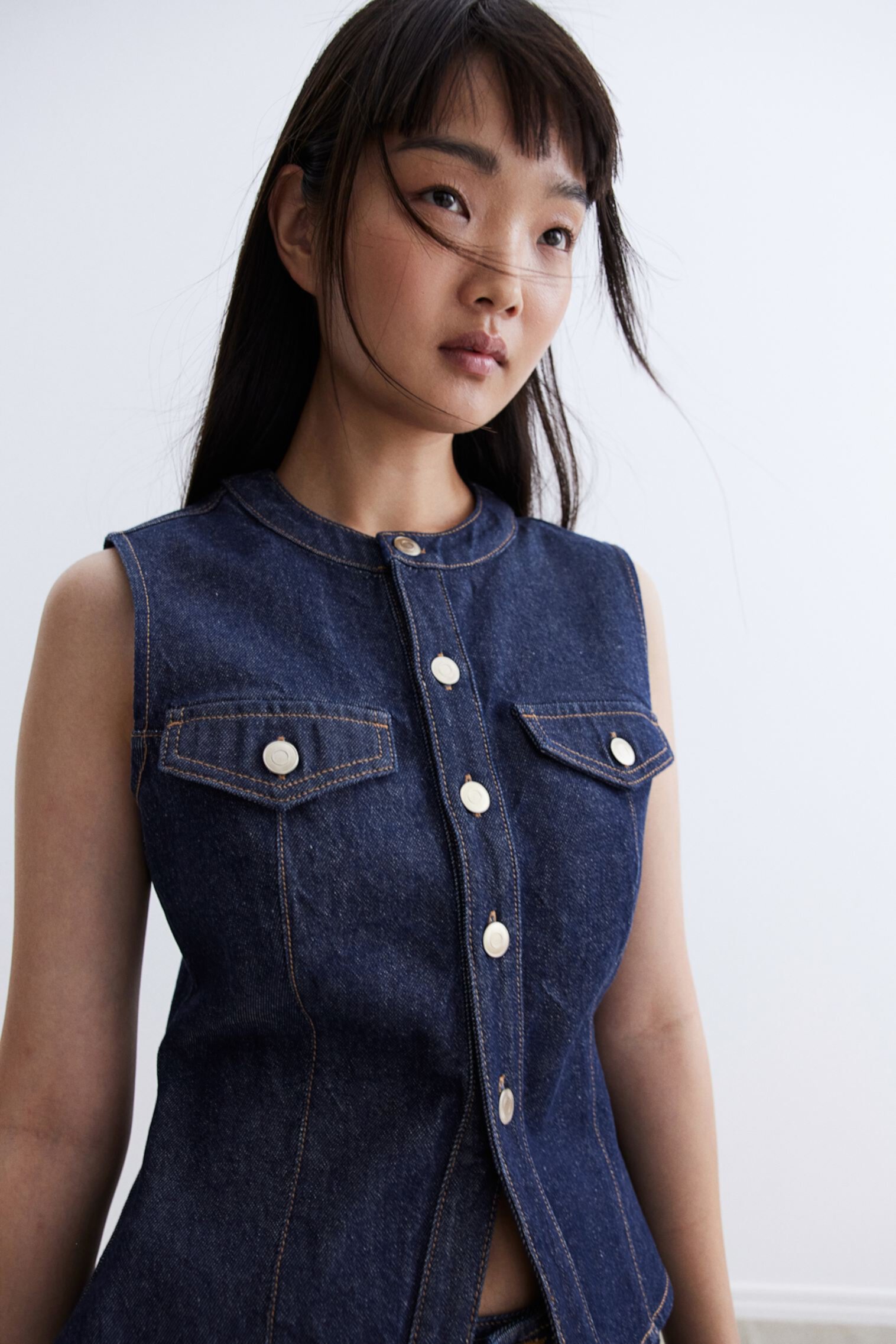 Denim Suit Vest H&M