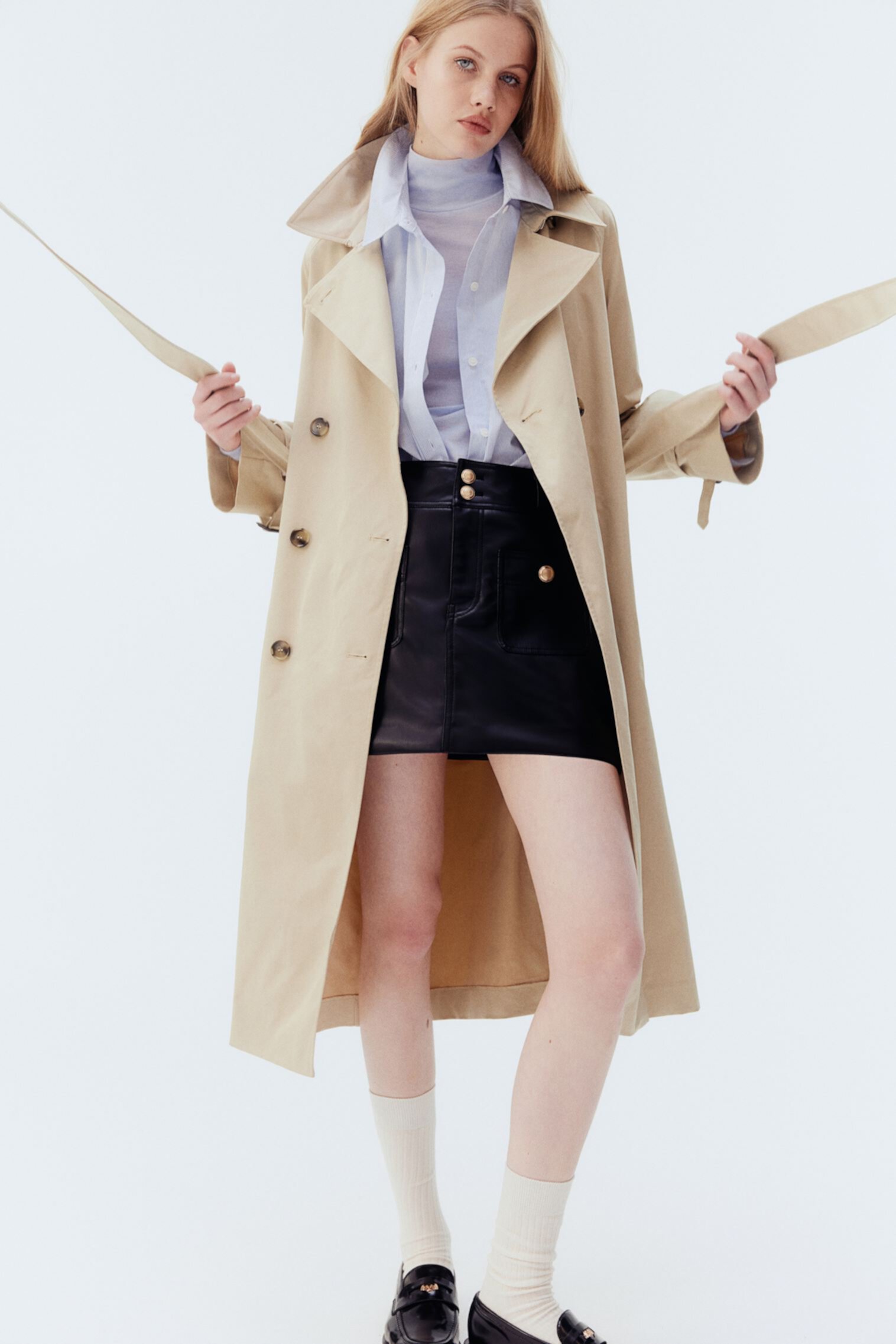 Twill Trench Coat H&M