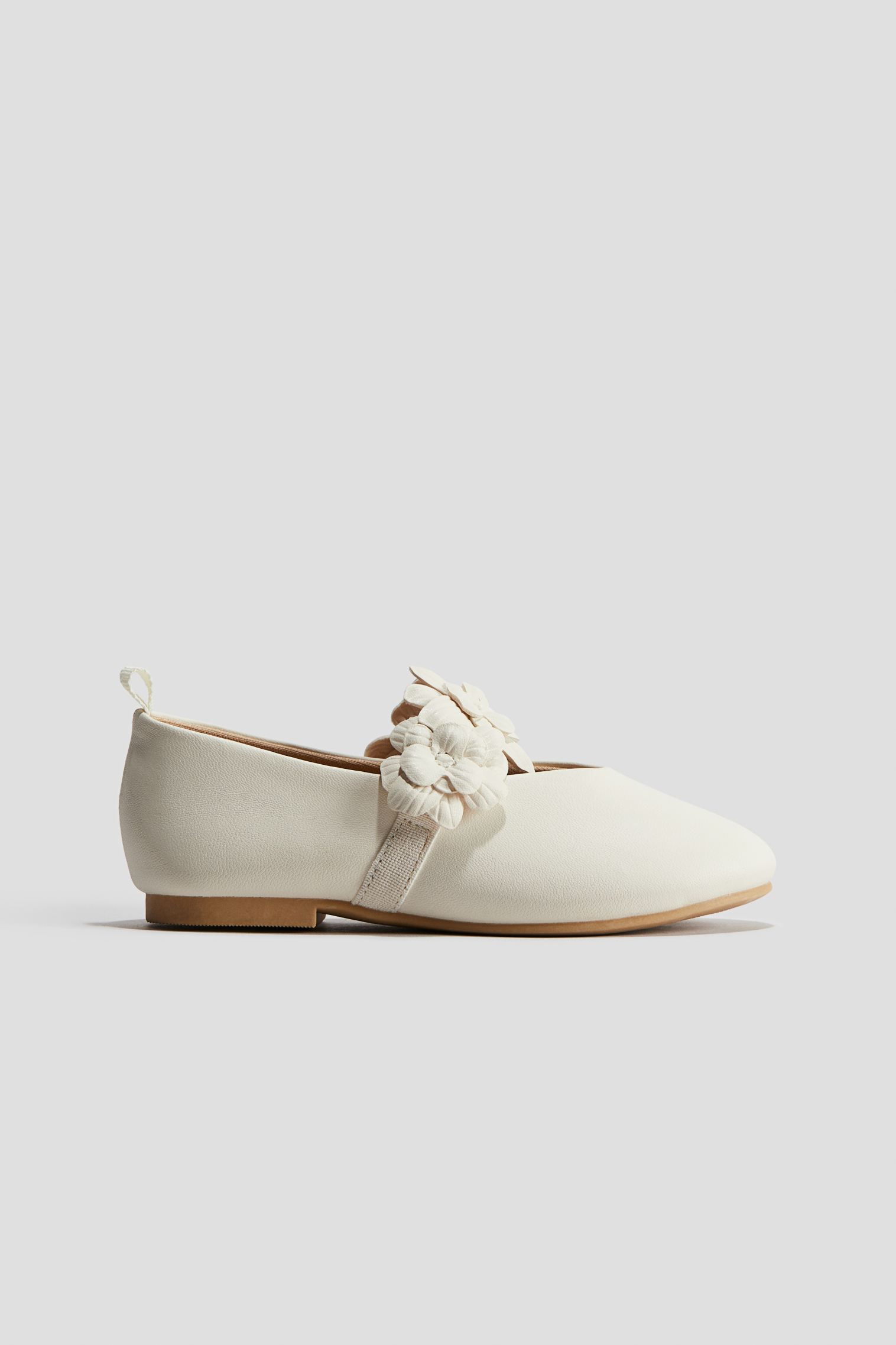 Appliquéd ballet pumps H&M