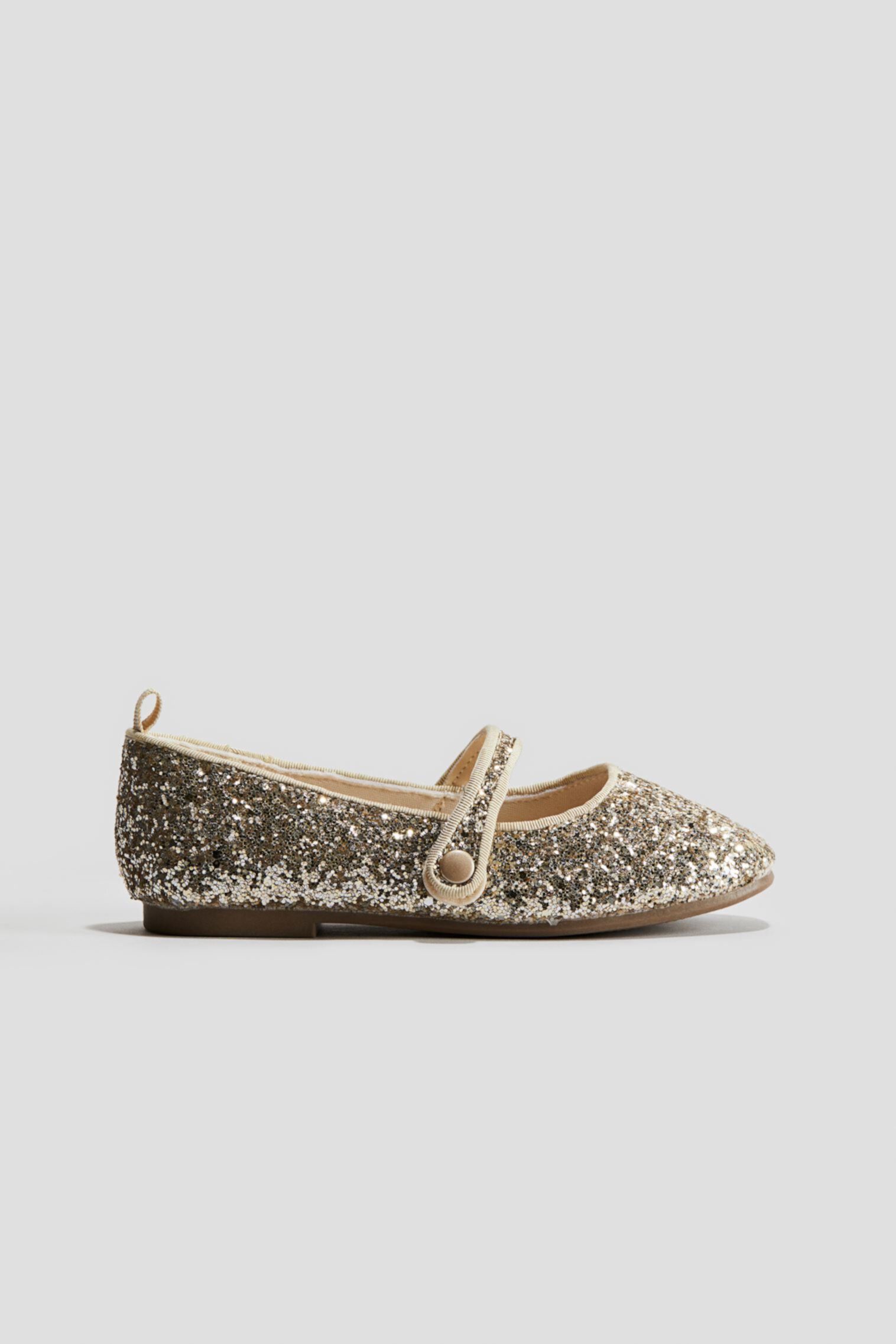 Glittery Ballet Flats H&M