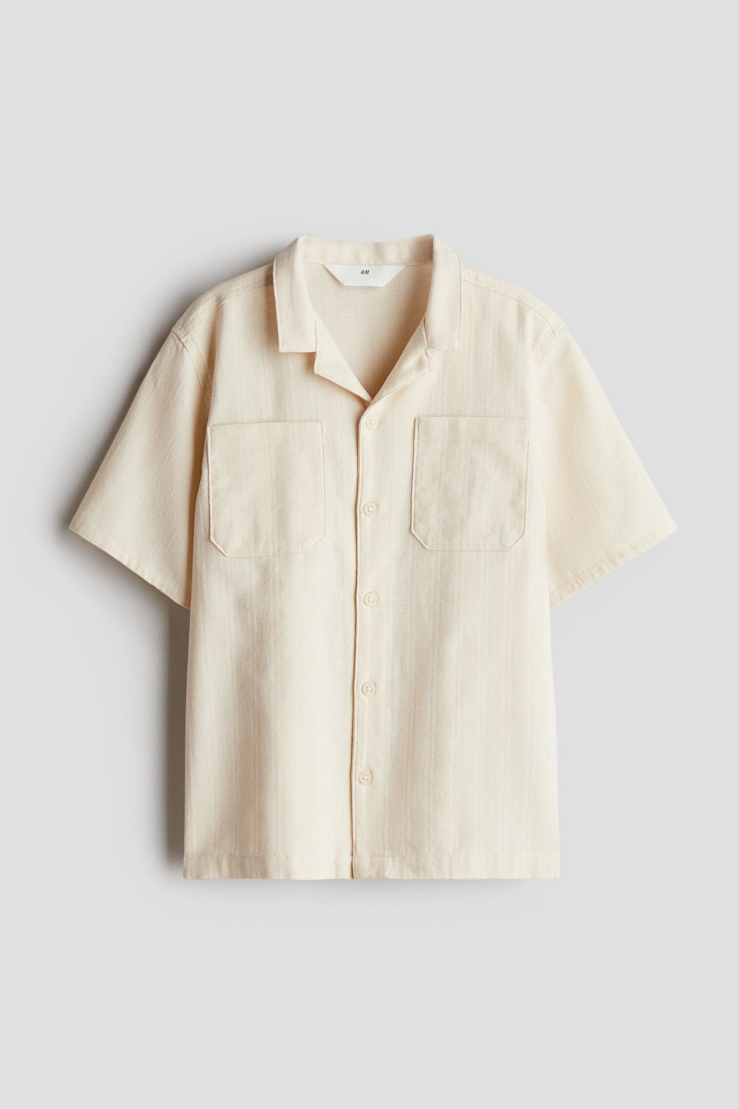 Cotton resort shirt H&M