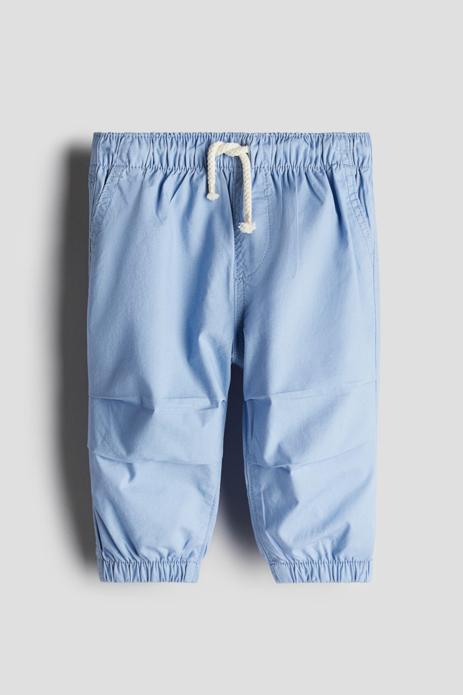 Cotton Poplin Joggers H&M