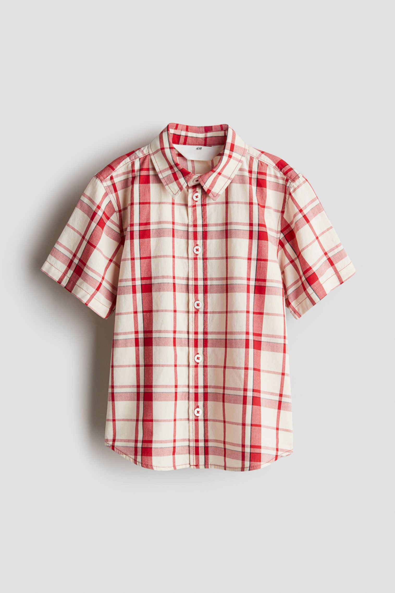 Short-Sleeved Cotton Shirt H&M