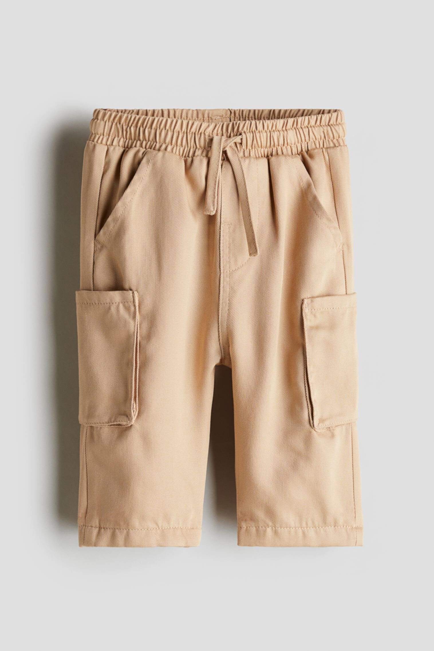 Jersey-Lined Twill Joggers H&M