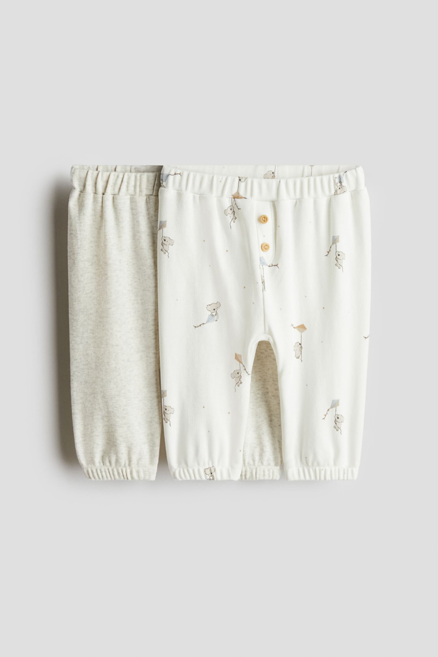 2-pack Cotton Pants H&M