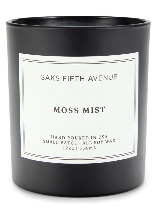 Ароматическая свеча Moss Mist, соевый воск, 12 унций, время горения 50+ часов Saks Fifth Avenue