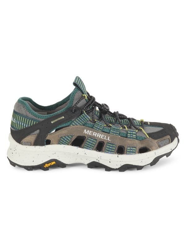 Кроссовки Merrell Speed Fusion Pattern с кожаным и текстильным верхом и круглым носом Merrell