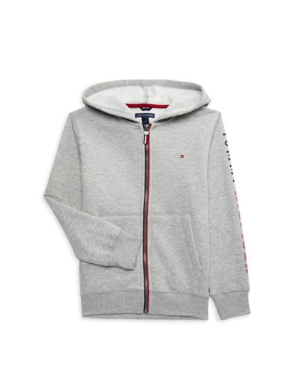 Худи для мальчиков Tommy Hilfiger с графическим логотипом, капюшоном и длинными рукавами Tommy Hilfiger