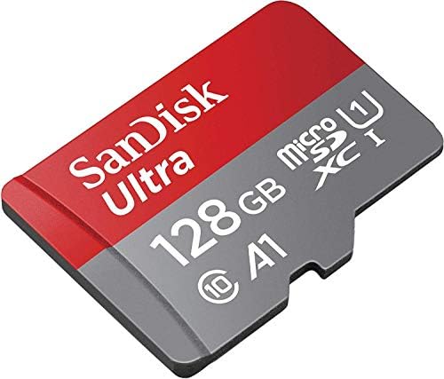 SanDisk 128GB Ultra MicroSDXC Memory Card Works with Motorola Phone Moto G 2022, Moto G Stylus 5G 2022, Moto G52 (SDSQUA4-128G-GN6MN) Bundle with 1 Everything But Stromboli MicroSDXC & SD Card Reader Everything But Stromboli