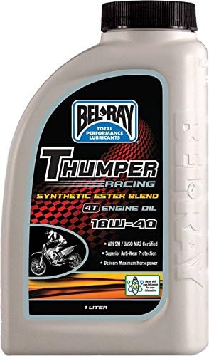 Масло BEL-RAY OIL THUMPRBLEND 4T 10W-40, 1 литр, для 4-тактных одноцилиндровых двигателей Bel-Ray