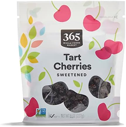 365 by Whole Foods Market, Cherries Sour Sweetened, 8 Ounce 365 by Whole Foods Market