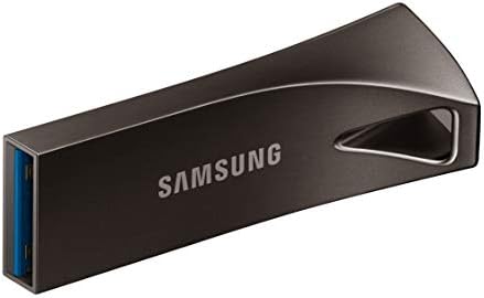 SAMSUNG BAR Plus 64GB - 300MB/s USB 3.1 Flash Drive Titan Gray (MUF-64BE4/AM) Samsung