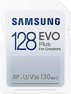 SAMSUNG EVO Plus Full Size 64 GB SDXC Card 130MB/s Full HD & 4K UHD, UHS-I, U1, V10 (MB-SC64K/AM) Samsung