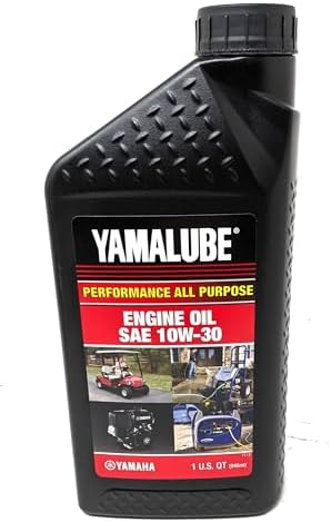 YAMAHA 4-Quarts LUB-10W30-GG-12 Yamalube Golf Car and Generator Oil 10W-30 Yamaha