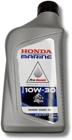 Морское масло 10W-30 для Honda 08232-H99-K1LA1, 0.946 литра, заменяет 08207-10W30MFC-W Honda