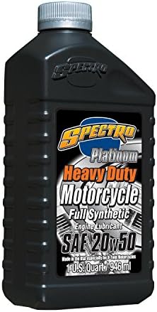 Масло для двигателя Heavy Duty 20w50, 0,946 литра - разработано для двигателей V-Twin Harley-Davidson Spectro Oil