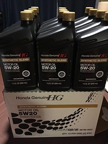 Honda genuine 5w20 motor oil (case of 12) Honda