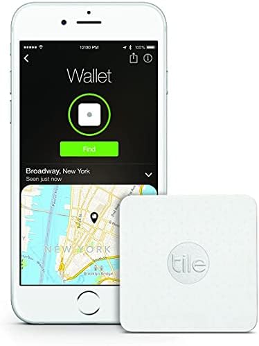 Tile Slim - Phone Finder, Wallet Finder, Laptop Finder, Skateboards - Non Retail Packaging - 1 Pack Tile