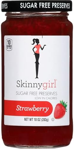 Skinnygirl Sugar Free Kosher Preserves, Strawberry, 10 Ounce Skinnygirl