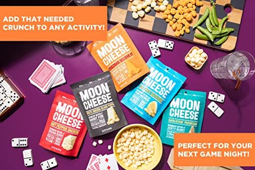 Сырные закуски Moon Cheese Oh My Gouda, 283 г, 2 упаковки, 11 г белка, низкоуглеводные, без глютена Moon Cheese