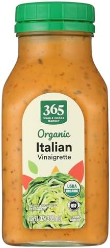 365 by Whole Foods Market, Vinaigrette Italian Organic, 12 Fl Oz 365 by Whole Foods Market