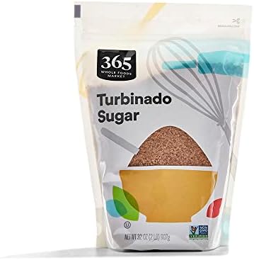 365 by Whole Foods Market, Turbinado Sugar, 32 Ounce (Pack of 2) 365 by Whole Foods Market