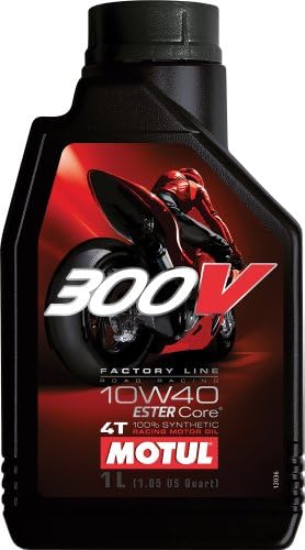 Motul 4 Cycle 300 V 4T 10W40 1 Liter Bottle Motul