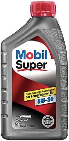 Моторное масло 5W-30 Mobil Super, 1 квт, упаковка из 6 бутылок (номер детали 120432-6PK) Mobil