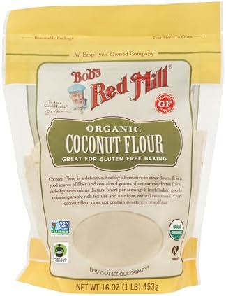 Bob's Red Mill Organic Coconut Flour, 16 oz (Pack of 4) Bob's Red Mill