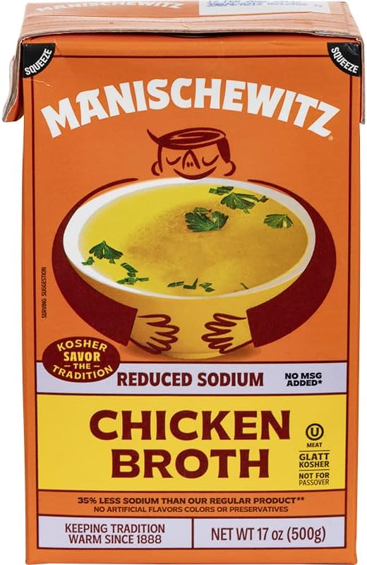 BROTH CHICKEN LOW SOD Manischewitz