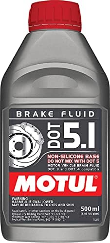 Motul - 100951 Brake Fluid, DOT 5.1 (N-S) - 500ml Motul