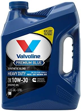 Моторное масло дизельное Premium Blue One Solution SAE 10W-30 - 3,78 л для тяжелой техники Valvoline