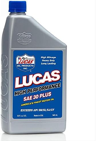 Lucas Oil 10053-6PK 30W Motor Oil, (Case of 6) Lucas Oil