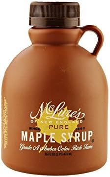 McClures Amber Color Grade A Pure Maple Syrup McClure's