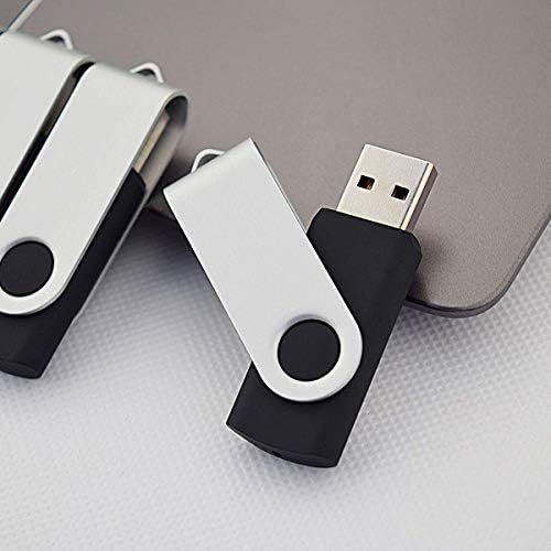 Aiibe 20pcs 128MB USB Flash Drive Memory Stick Thumb Drives Black (Careful : 128MB is Not 128GB) Aiibe