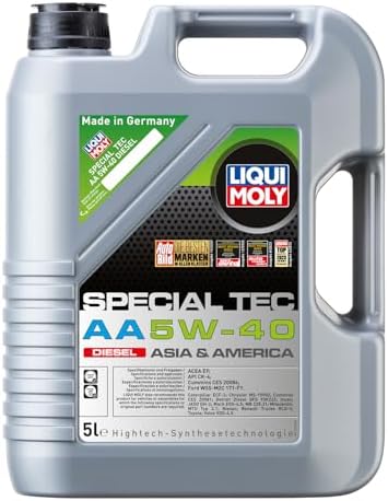 LIQUI MOLY Special Tec AA SAE 5W-40 Diesel | 5 L | Fully synthetic engine oil | SKU: 20426 Liqui Moly