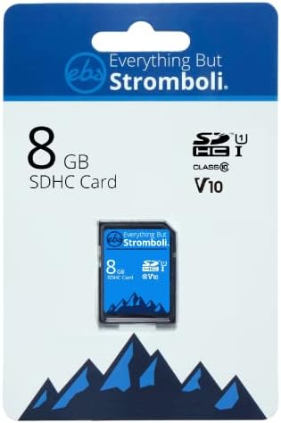 Everything But Stromboli 8GB SD Card for Browning Trail Camera Strike Force, Recon Force, Defender, Spec Ops, Patriot, Dark Ops Game Cam Memory Card Everything But Stromboli