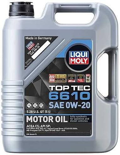 Liqui Moly TOP TEC 6610 0W20 5 Liters (Case of 1) Liqui Moly