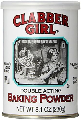 Clabber Girl Double Acting Baking Powder, 22 Ounce (Pack of 2) Clabber Girl