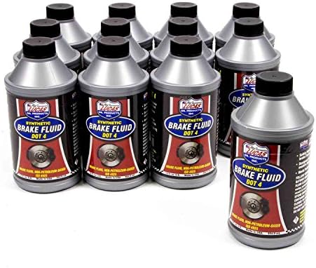 Lucas Oil 10827-12 DOT 4 Brake Fluid, 12 oz., Case of 12 Lucas Oil