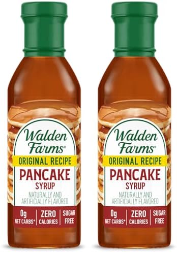 Walden Farms- Calorie Free Pancake Syrup- (Pack of 2 12 oz bottles) Walden Farms