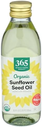 365 by Whole Foods Market, Organic Sunflower Seed Oil, 16.9 Fl Oz 365 by Whole Foods Market