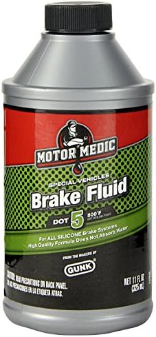 Niteo Motor Medic M4011/12 DOT 5 Brake Fluid - 11 oz. Gunk