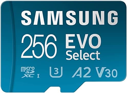 SAMSUNG EVO Select Micro SD -Memory -Card + Adapter, 64GB microSDXC 130MB/s Full HD & 4K UHD, UHS-I, U1, A1, V10, Expanded Storage for Android Smartphones, Tablets, Nintendo -Switch (MB-ME64KA/AM) Samsung